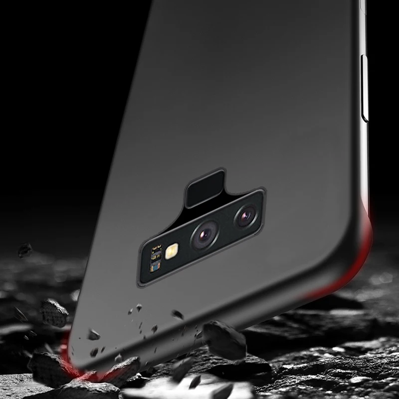 Ультра тонкие роскошные безрамочные Чехлы для samsung Galaxy S9 S10 Plus Note 10 9 S9 S10 Plus, жесткие Матовые чехлы без рамки, бампер