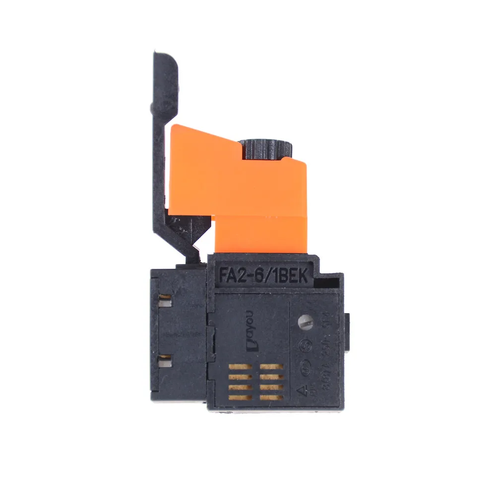 1 шт. электрическая ручная дрель регулятор скорости переключатель FA2 6/1BEK замок на