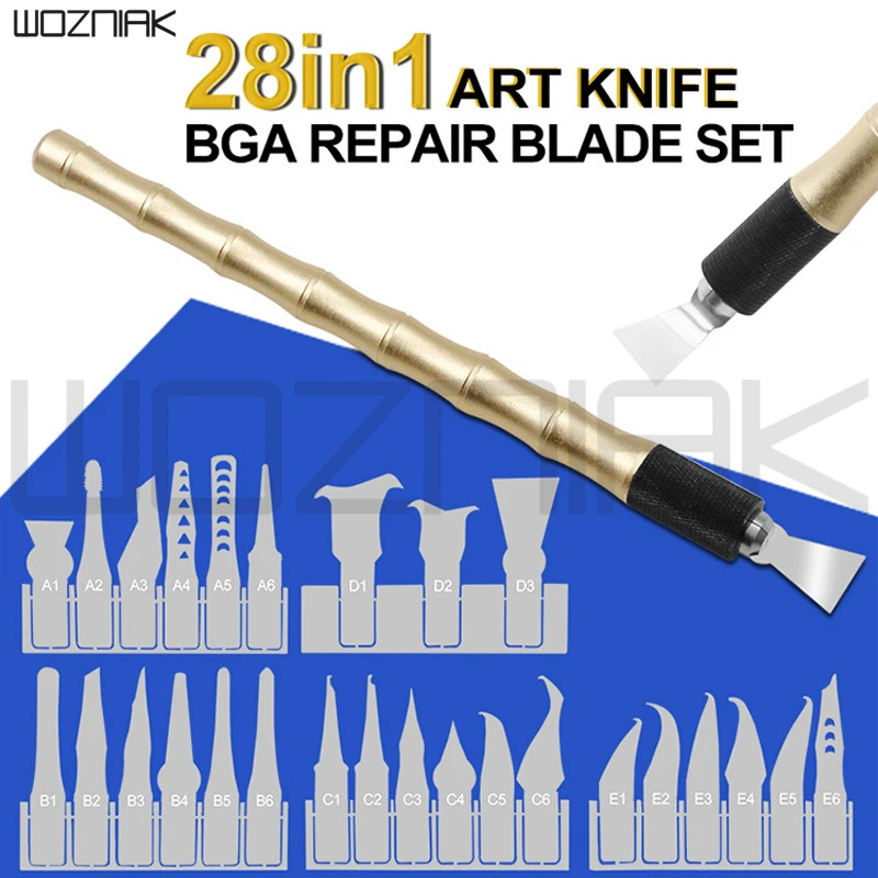 Мобильный телефон BGA IC чип ремонт комплект лезвий для iPhone процессор A8 A9 A10 A11 A12 A13