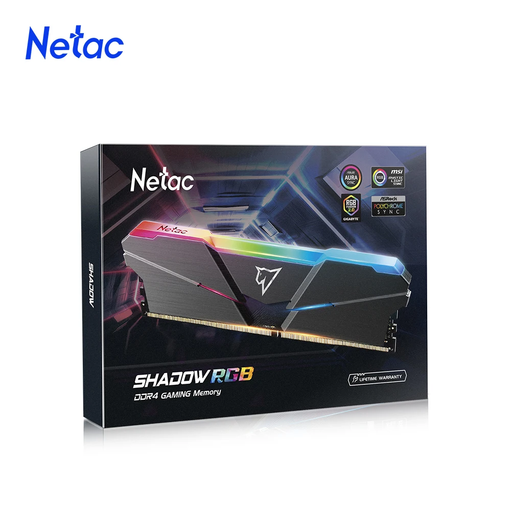 Оперативная память Netac ddr4 ОЗУ Ddr4 8 Гб 16 2666 МГц 3200 3600 Серверная XMP 288pin для