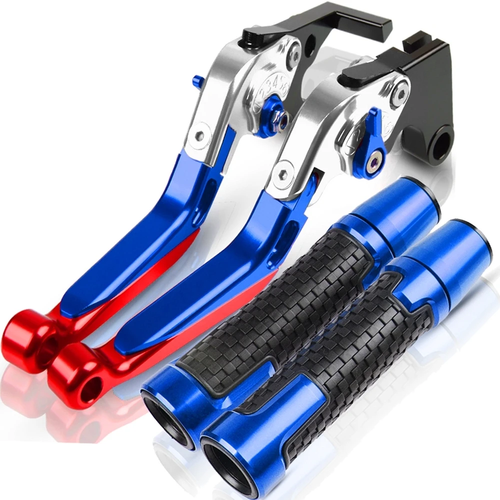 

Motorcycle Racing Grips Handle Grips Ends Brake Levers Clutch Set For SUZUKI GSX1250F SA ABS 2010 2011 2012 2013 2014 2015 2016