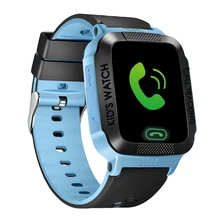 Kids Children Touch Color Screen Smart Watch Remote Camera SOS LBS Locator Position Tracker Smart Phone Positioning Watch