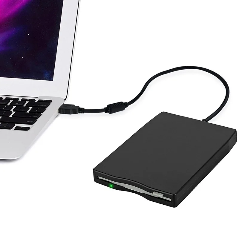USB дисковод гибких дисков 3 5 дюйма внешний Портативный 1 44 МБ FDD флеш-накопитель Plug