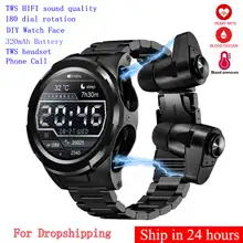 Умные часы JM06 TWS Bluetooth-наушники 2 в 1 пульсометр монитор кровяного давления спортивные Смарт-часы фитнес-часы Android IOS PK