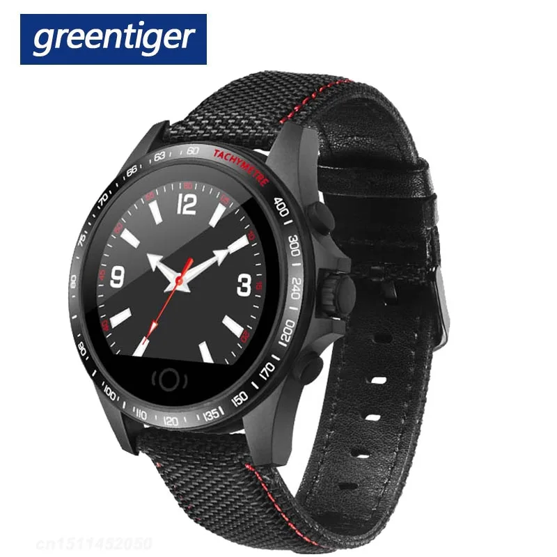 Greentiger CK23 Смарт-часы для мужчин фитнес-трекер IP67 Водонепроницаемый Smartwatch трекер-сна для сердечного ритма спортивный браслет Ios Android