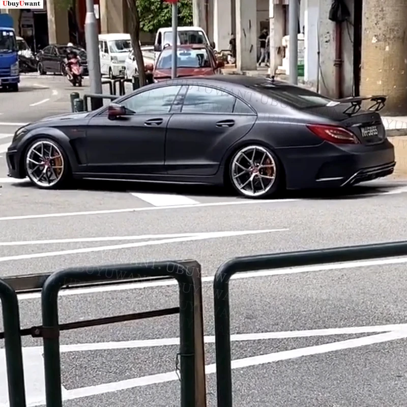 

Rear Wing Trunk Lip Spoiler Carbon for 2011-2016 Mercedes CLS Class W218 CLS 260 300 350 400 AMG V STYLE Car Spoiler Decoration