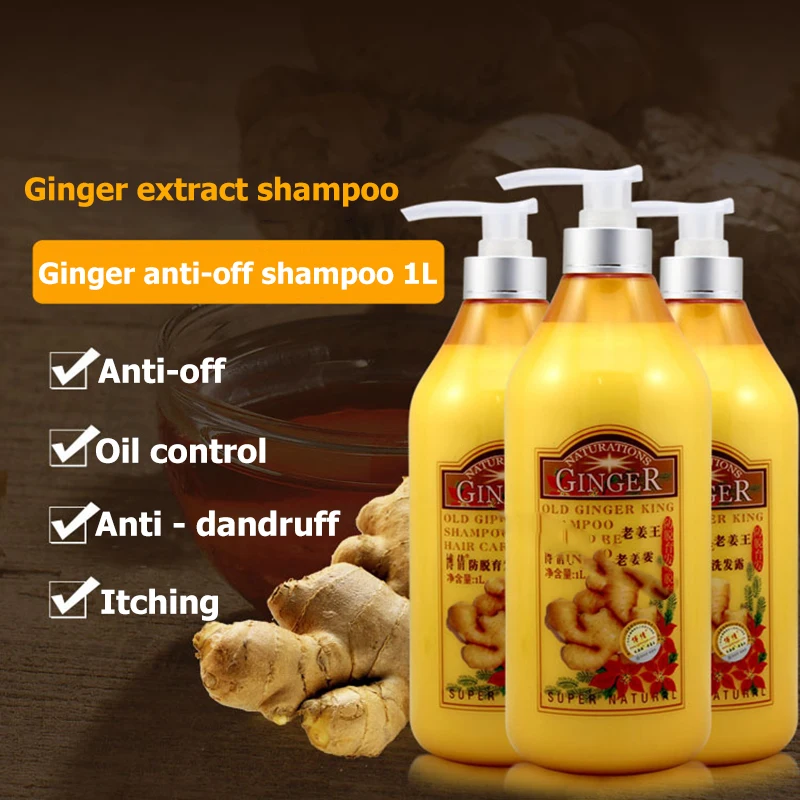 

BOQIAN 2PCS/lot Ginger Shampoo and Curl Enchancer Hair Care Sets Anti Hair Loss Regrowth Dense Fast Oil Control Fluffy Styling