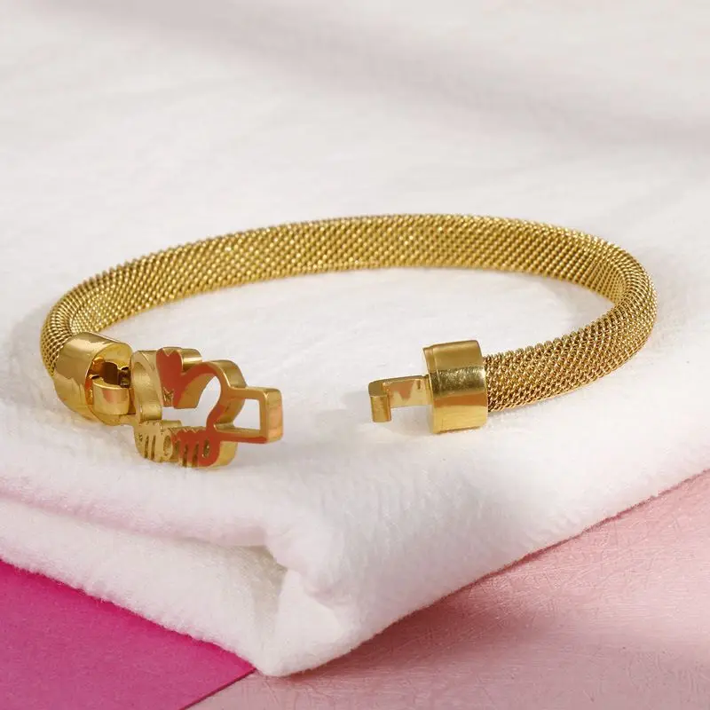 Женский браслет с подвесками Мама изящный ювелирный украшение на запястье