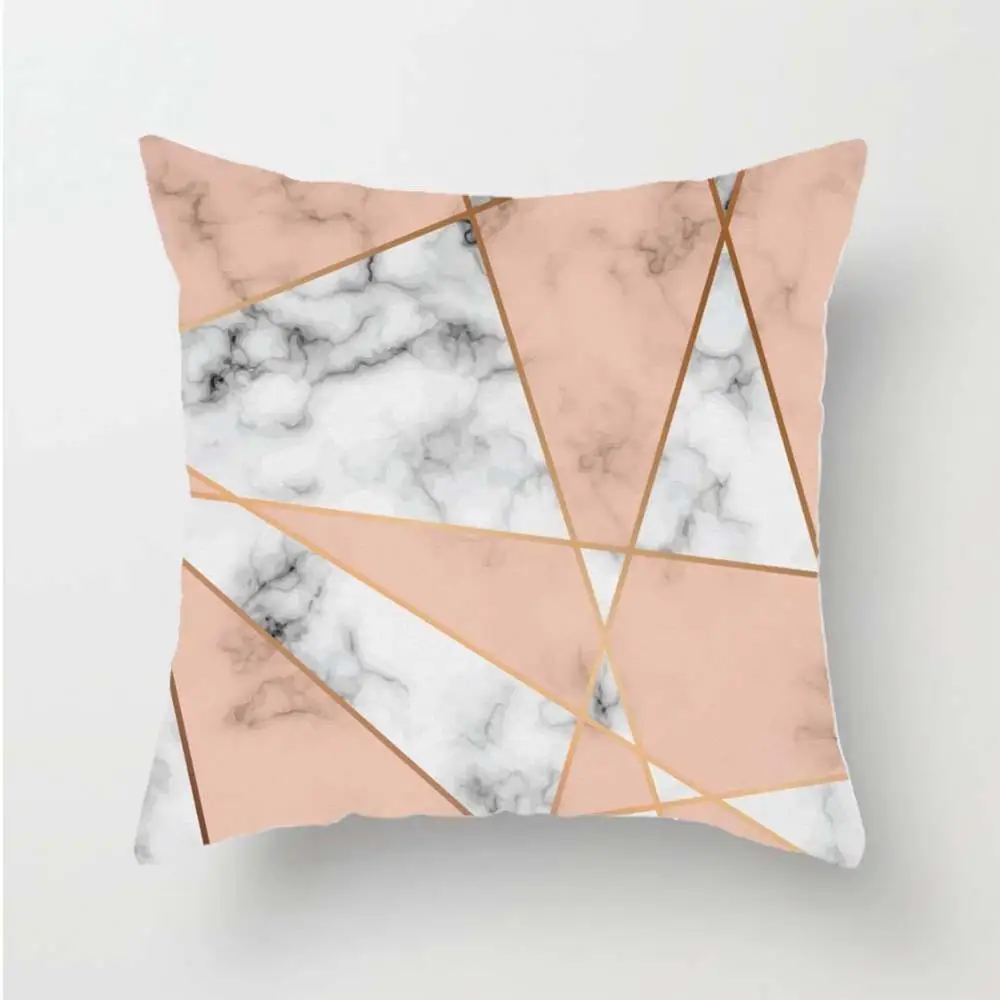

Fashion Geometric Polyester throw pillow case for sofa Chair cushion cover Home Decor Sofa Living Room Pillowcase