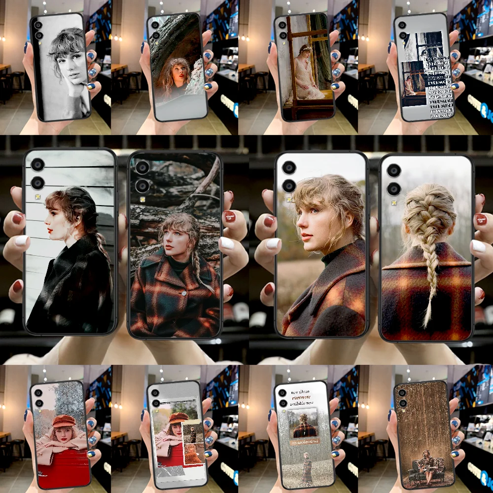 

Evermore Music Album Phone Case For Huawei Honor 6A 7A 7C 8 8A 8X 9 9X 10 10i 20 Lite Pro Play black Back Luxury Cover Soft