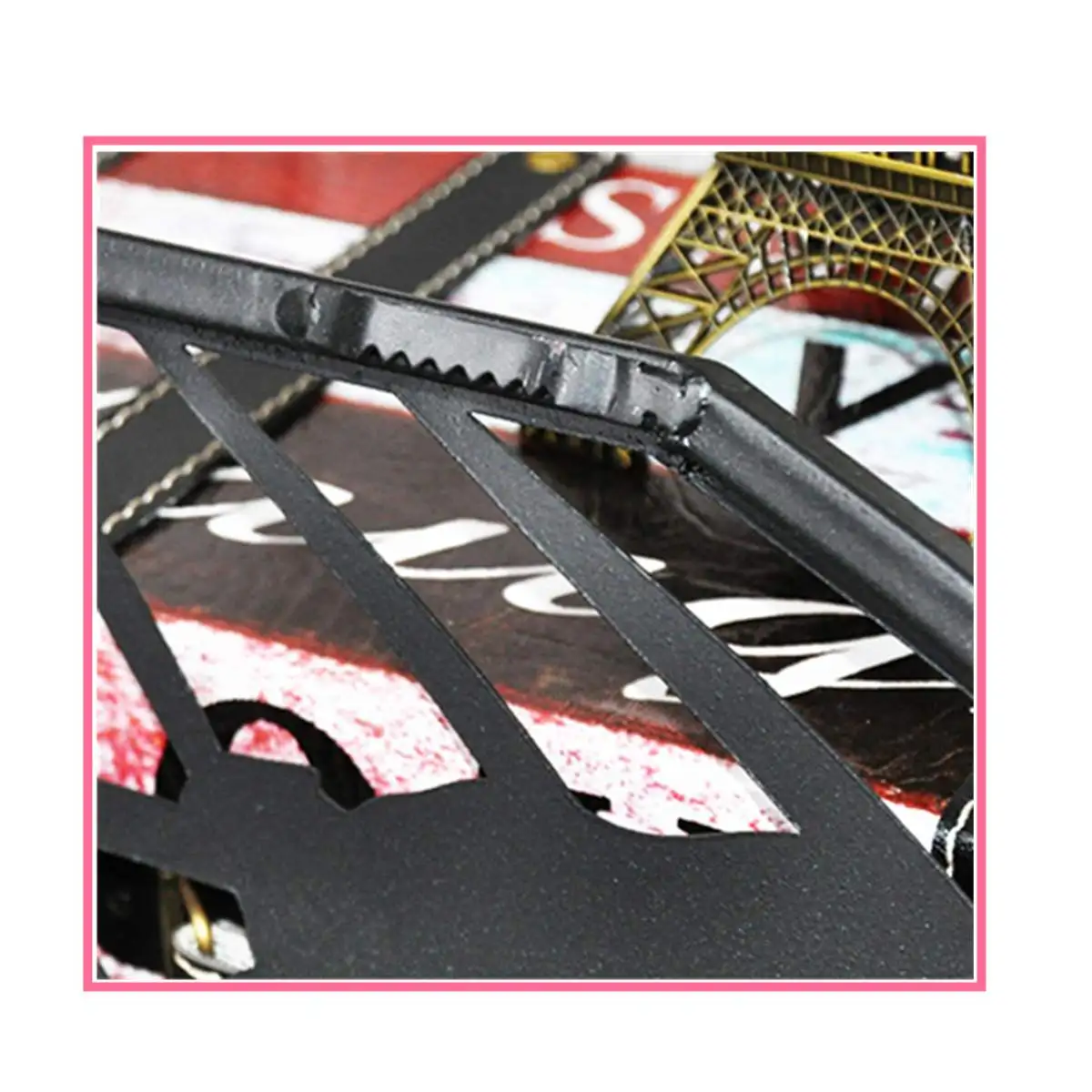 

World Map Wall Sculpture Iron 3D Living Room Office Sofa TV Background Wall Decorations Wall Hanging Background Wall Art