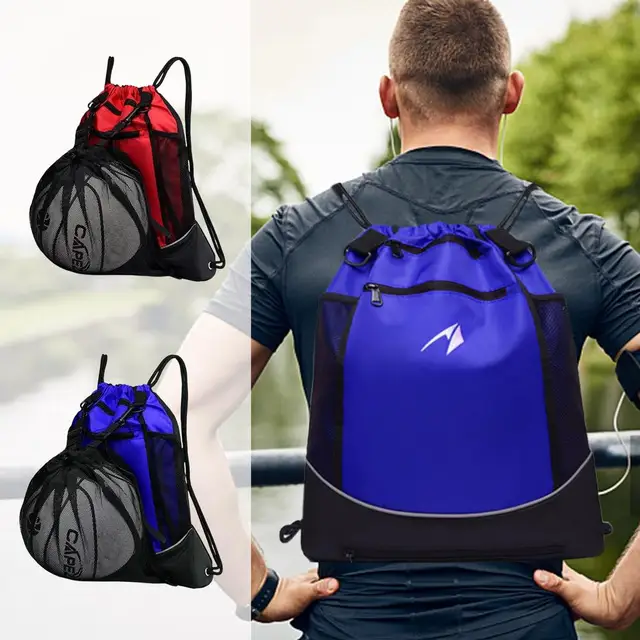 Portable Sport Ball Bag Basketball Football Volleyball Storage Backpack Bag Basketball Football Volleyball Backpack 3