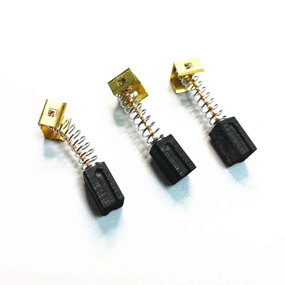 10pcs Carbon Brushes 6.4x7.9x12.5mm For Black Decker CD105 CD110 CD115 KG900 KG725 AST6 Angle Grinder Accessories | Инструменты