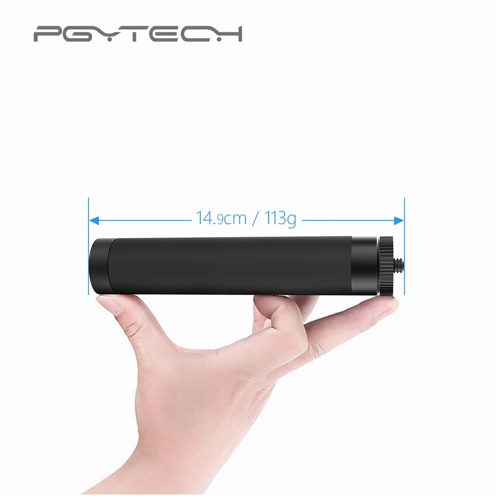 PGYTECH DJI OSMO мобильный 3/2 штатив удлинитель шест палка для селфи стержень для OSMO карман/Zhiyun/Insta360 One X аксессуары