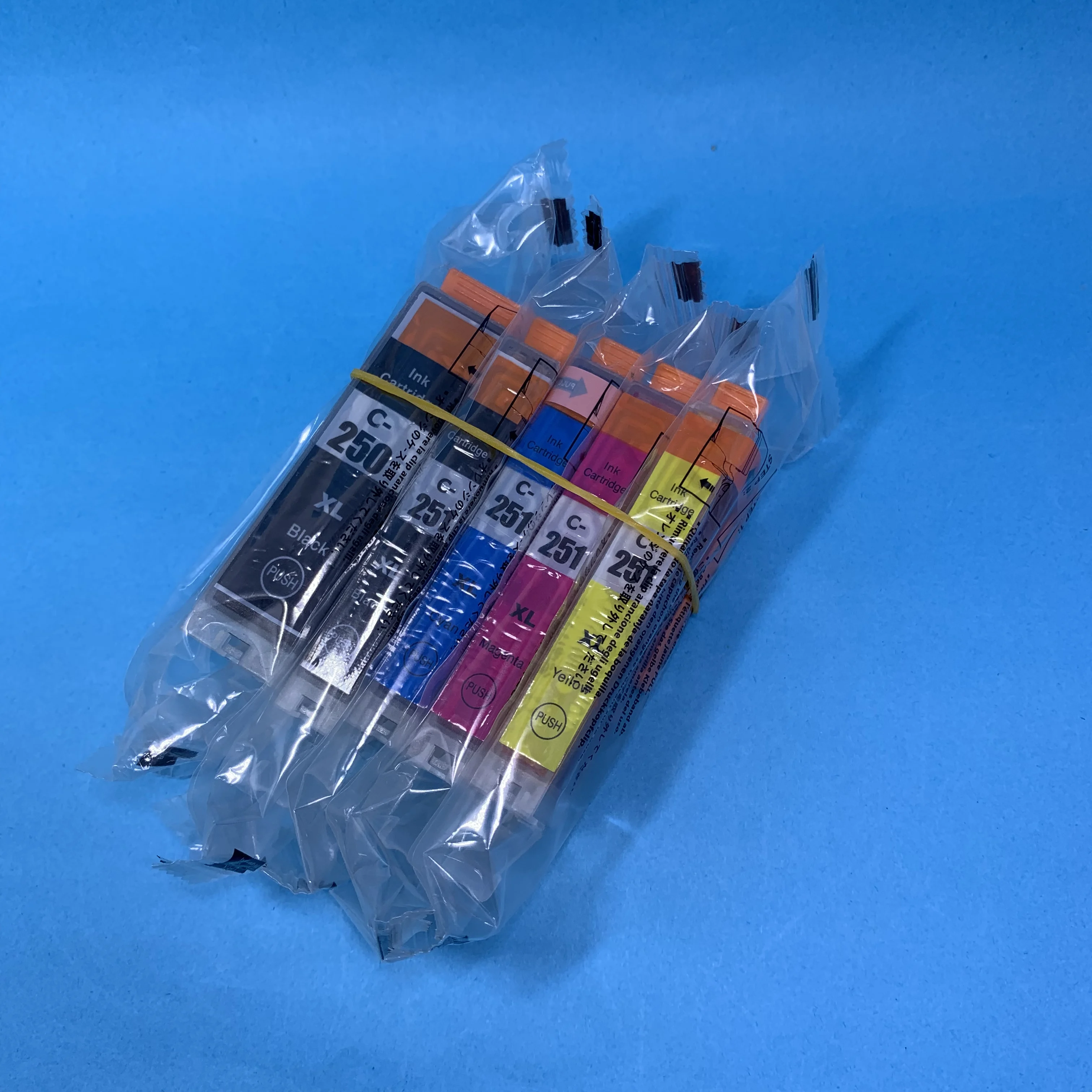Совместимый картридж с чернилами YOTAT 5 шт. Женский для Canon PIXMA MG5420 MG6320 iP7220 MX722 MX922 MG5520