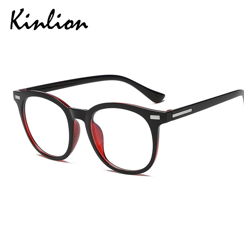 Kinlion ретро круглые очки оправа для женщин компьютера мужские оптические
