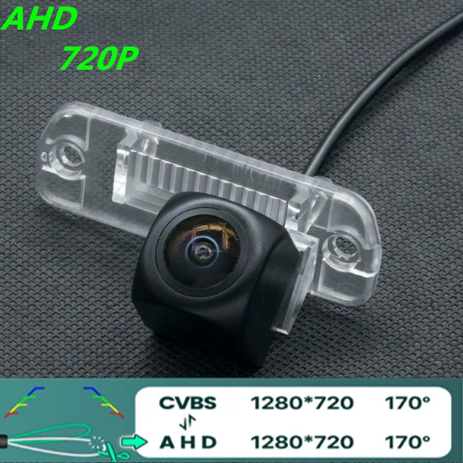 AHD 720P/1080P Fisheye Car Rear View Camera For Mercedes-Benz ML350 R500 2006 2007 2008 R350 R320 R63 AMG Reverse Vehicle | Автомобили и