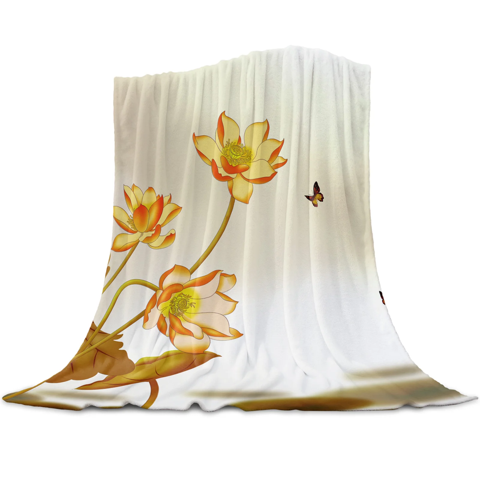 

Чернила лотоса Бабочка коралловые флисовые одеяла фланелевые покрывала мягкий теплый одеяла для кровать диван с начесом Обёрточная бумага...