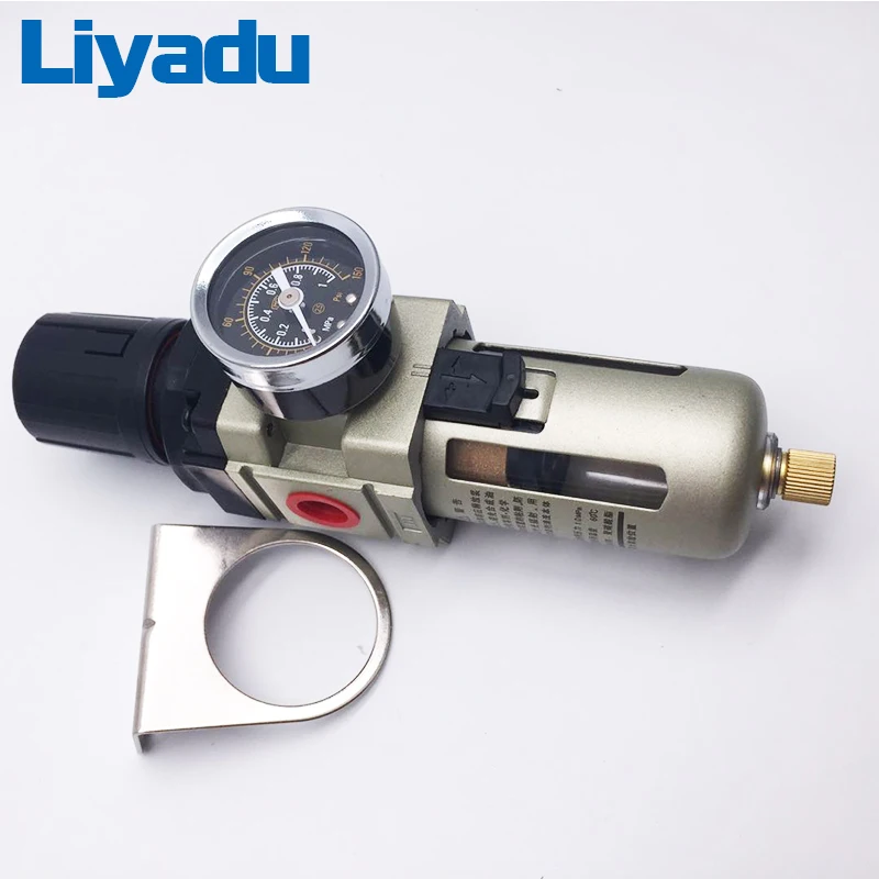 AW3000-02 G1/4 AW3000-03 G3/8 Пневматический воздушный компрессор фильтр редукционный клапан регулирующий клапан