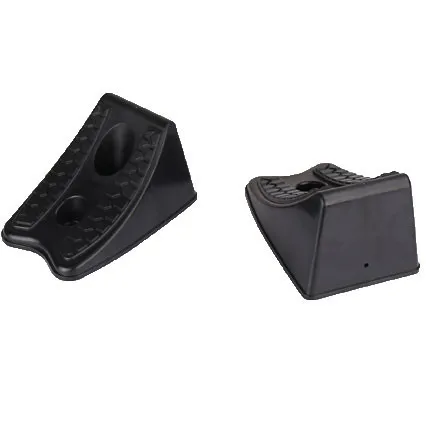 Heavy Duty Tire Wheel Chock Stop Durable Plastic Material Rv Boat Trailer Watercraft Car/home Camper Atv Compact Size#BL4 | Автомобили и