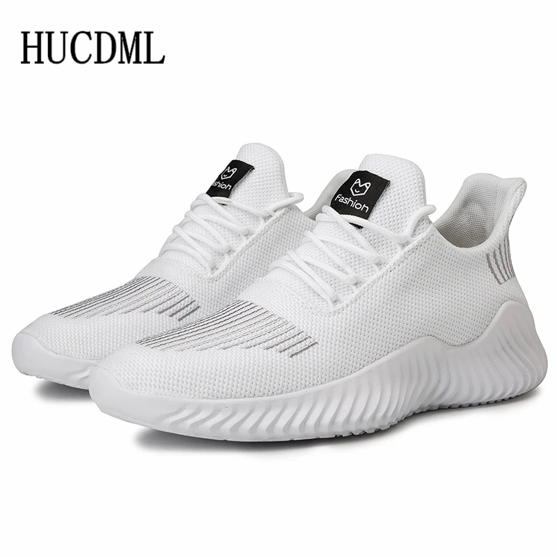 

HUCDML size 39-47 shoes men fashion lightweight casual breathable shoes for men sneaker Support Dropshipping