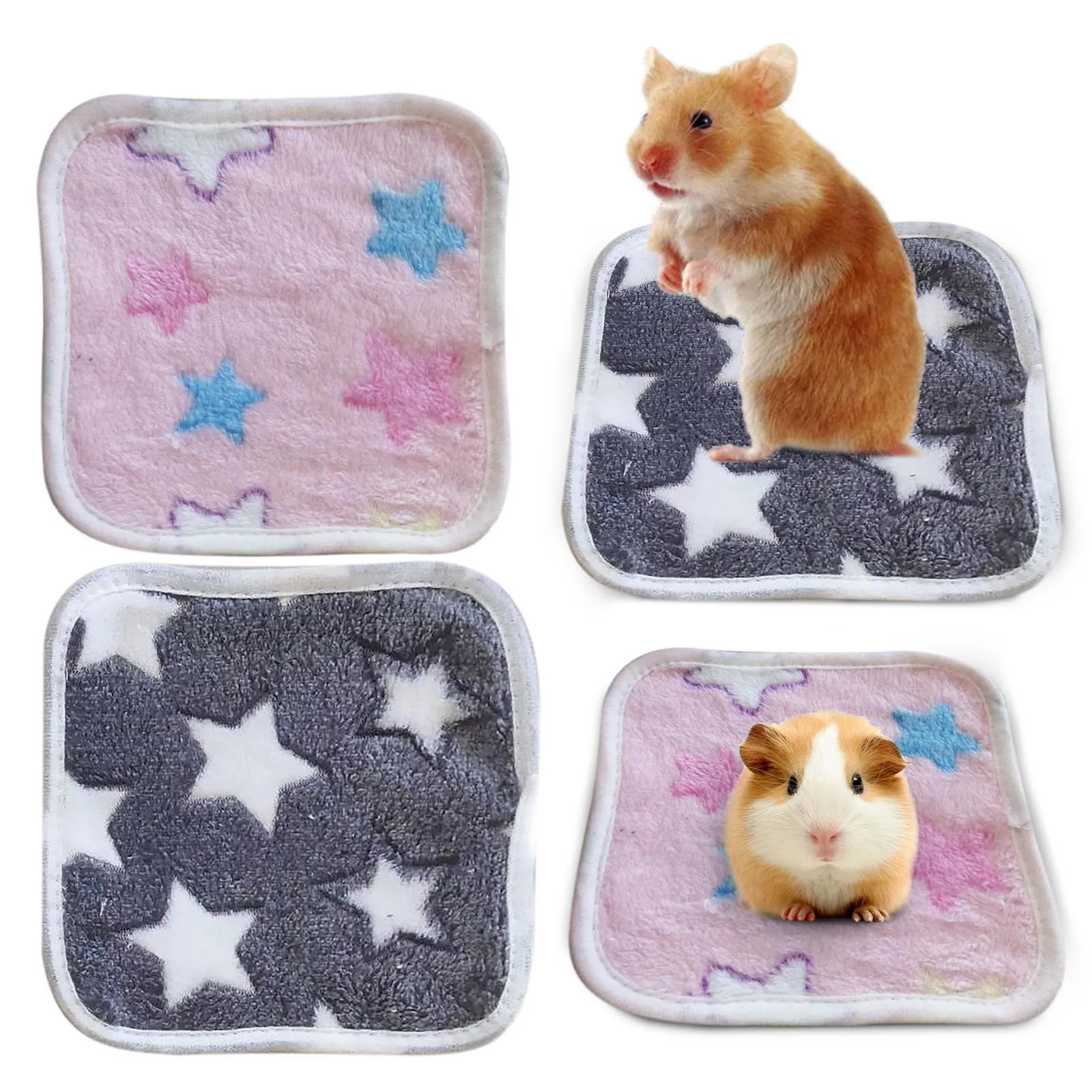 Маленькие флисовые одеяла для домашних животных с милым рисунком | Дом и сад