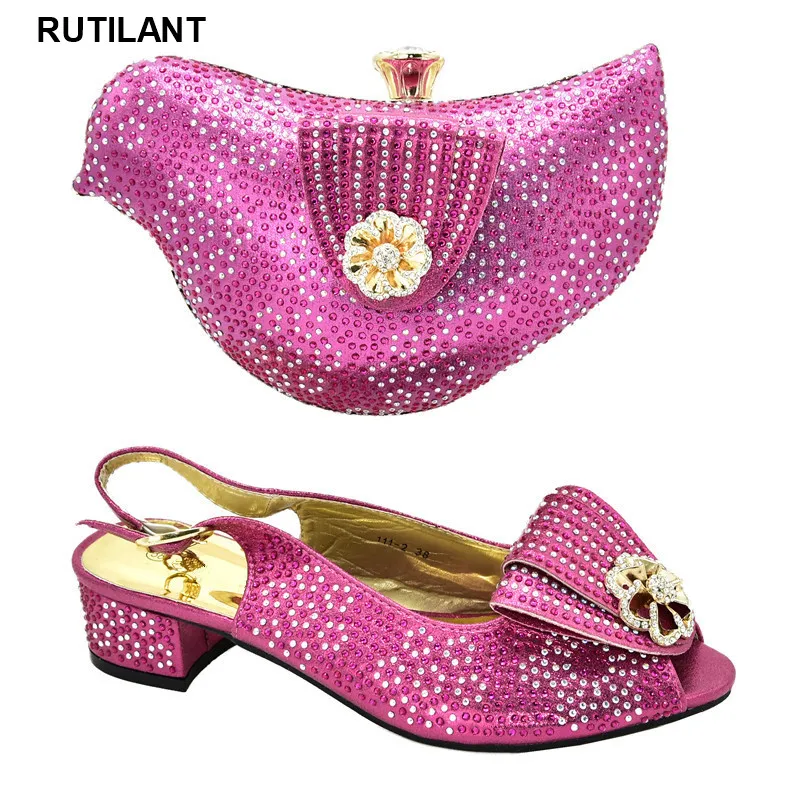 Новейший дизайн набор обуви и сумок африканские комплекты 2020 женские