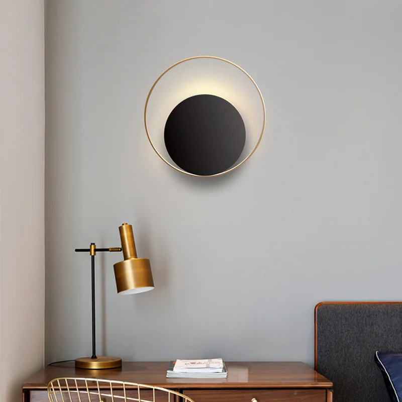 Теплый Wandlamp лампада светодиодный настенный светильник для прикроватной