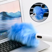 electric spin duster feather duster brush dust cleaner cleaning brush household cleaning tool instant duster