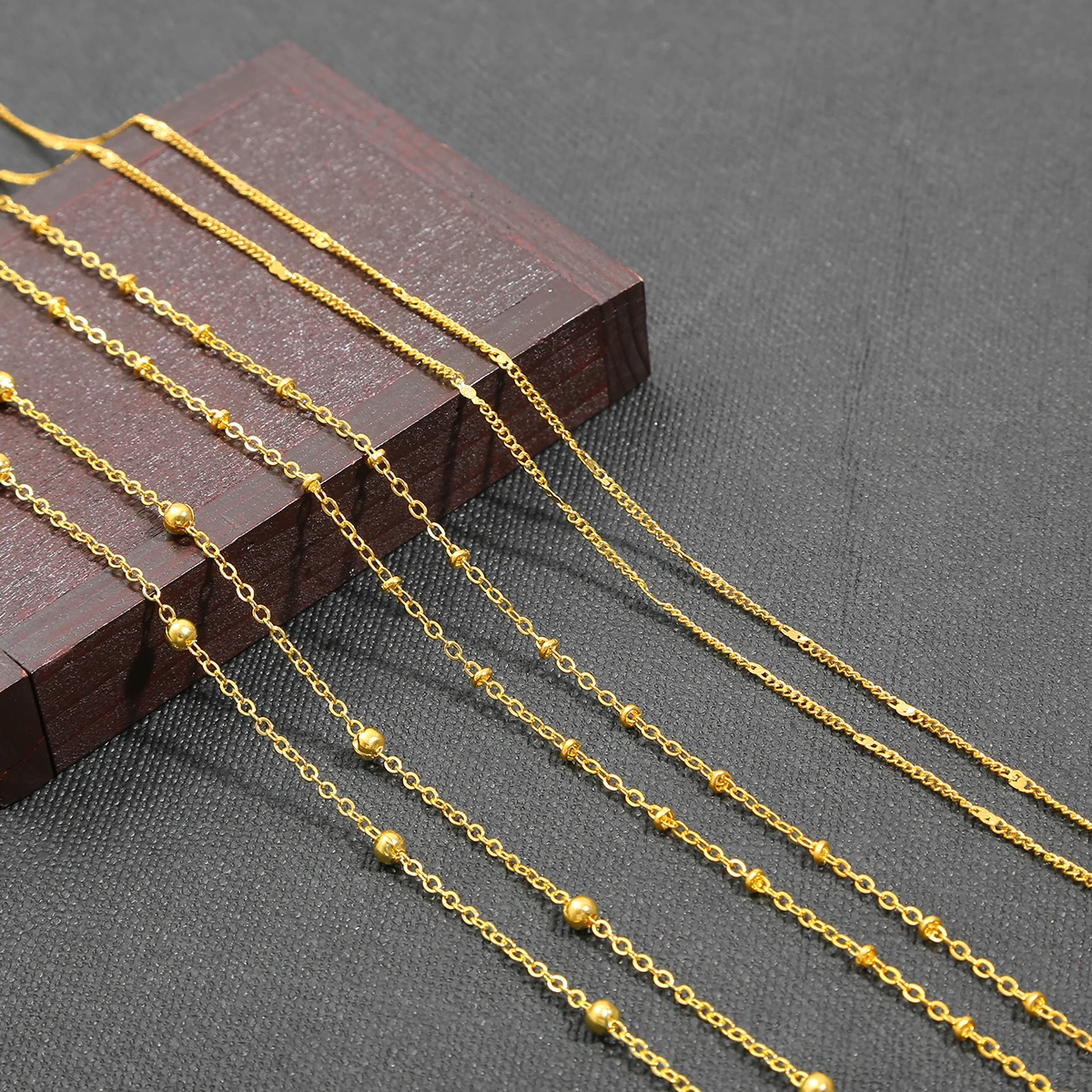 Новое поступление 1/5 м изысканный O-образный Железный зажим для цепочки с двойной