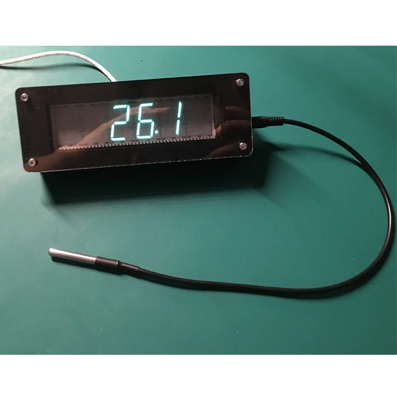 SVB люминесцентные часы VFD часы gps время калибровки Ретро электронные часы DIY вакуумная люминесцентная трубка