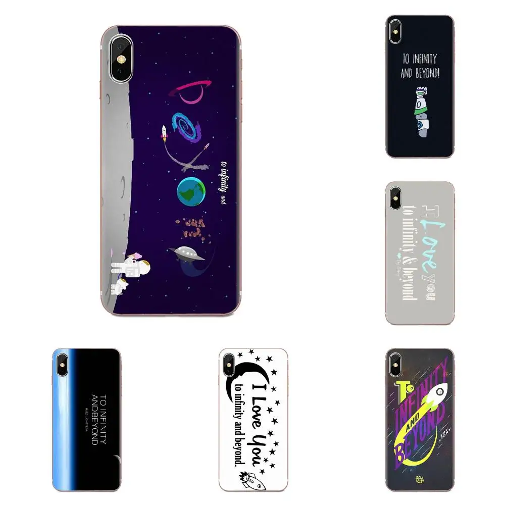 Для Apple iPhone 11 Pro X XS Max XR 4 4S 5 5C 5S SE SE2 6 6S 7 8 Plus милые чехлы для телефонов Love To Infinity и Beyond