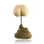 Многоразовые Чай инфузер силиконовый материал корма в форме забавных пакетик травяного чая Чай многоразовый мешок Кофе фильтр Диффузор фильтр Чай аксессуары