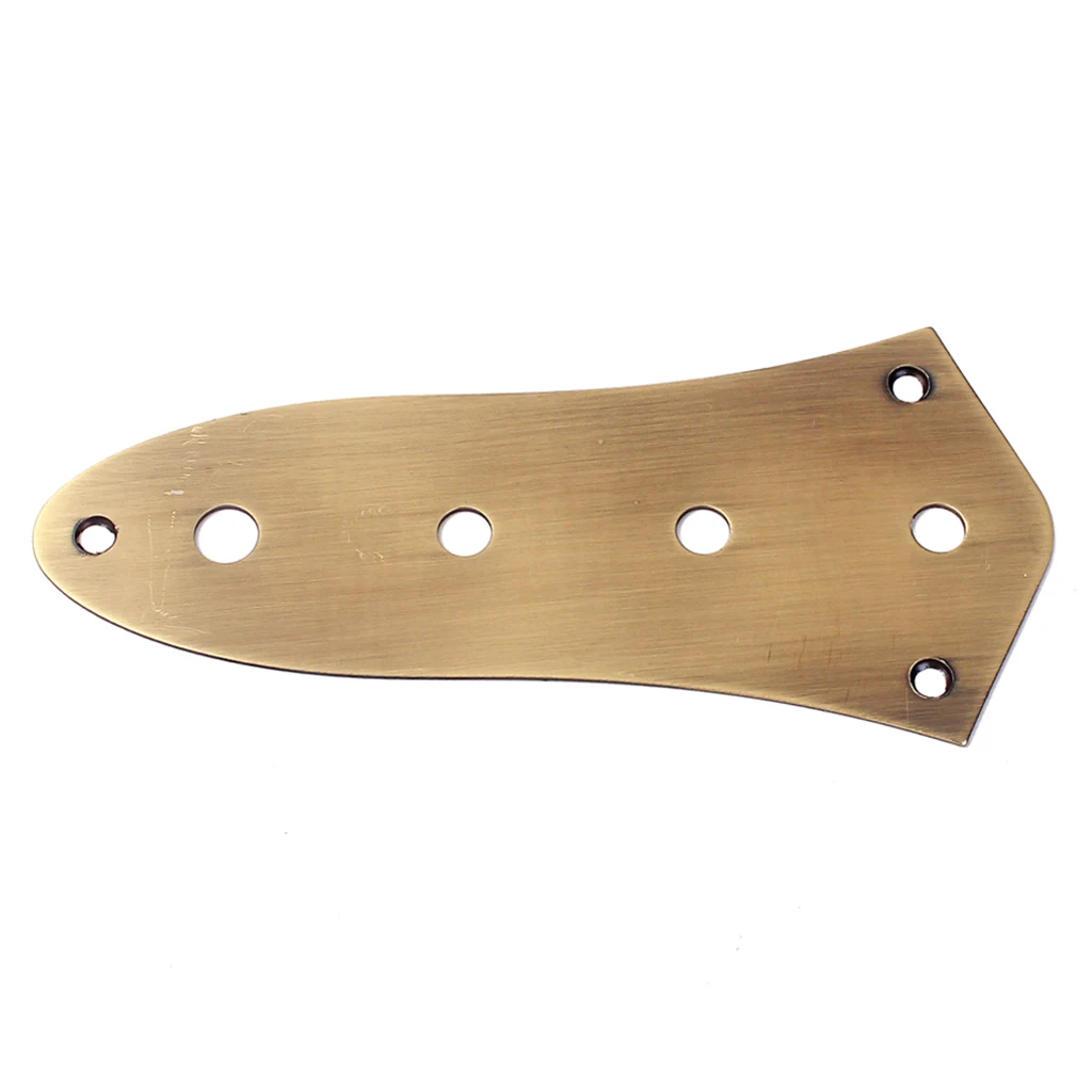 Винтажная гитарная панель управления для джазовой бас гитары бронзовая