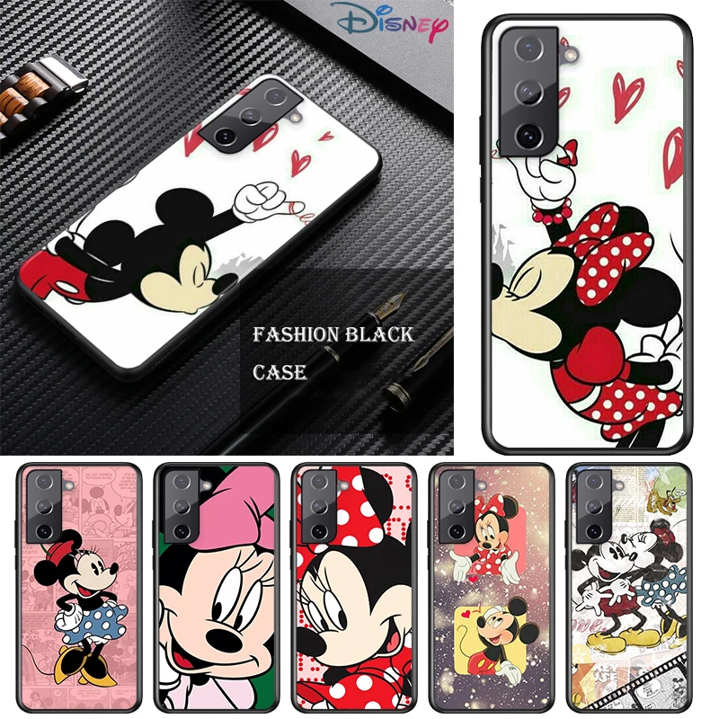 

Mickey Mouse Animation For Samsung Galaxy S21 S10 S10E S9 S8 S7 Note 20 10 9 8 Ultra 5G Plus Edge Pro Black Phone Case