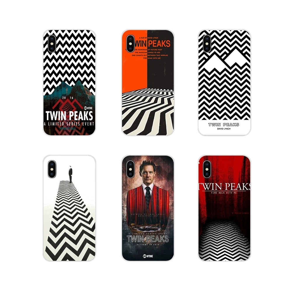 Огонь ходить со мной Твин Пикс сотовый телефон в виде ракушки крышка чехол для