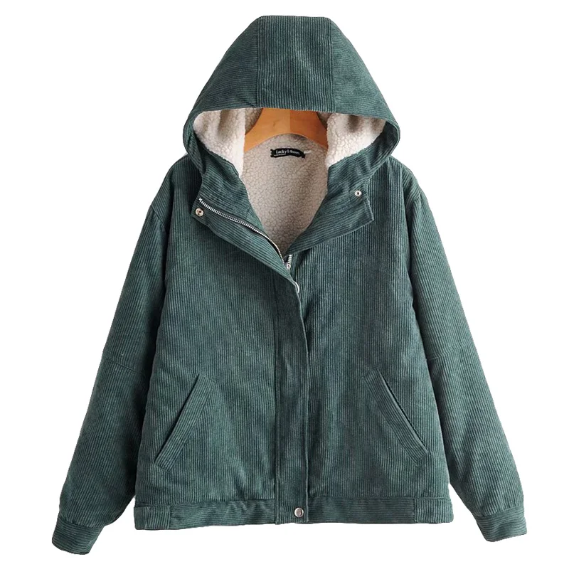 Зимние женские короткие парки с капюшоном хлопковая свободная теплая меховая