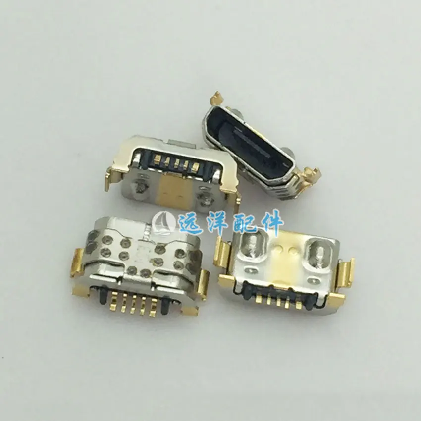 

100PCS/Lot Micro USB 5pin Charge Jack Dock Socket Plug For Huawei G9 P9 lite Charging Port Connector