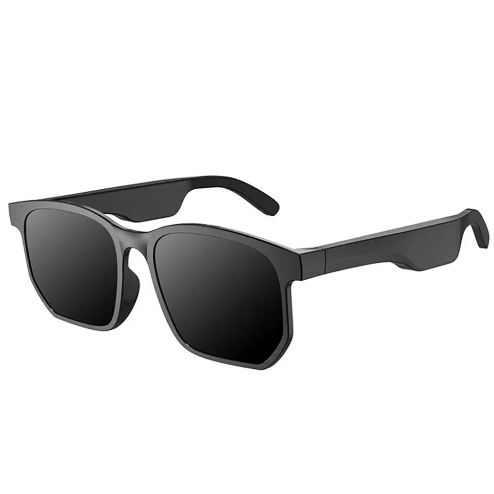 

Bluetooth Wireless Smart glasses Audio Music Sports Eyewear Anti-Blue Waterproof Smart Rectangle Eyeglasses