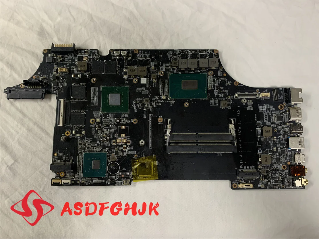 

Original for MSI GL63 GL73 8RD GP63 GP73 GE63 GE73 MS-16P6 Notebook motherboard MS-16P61 CPU i7 8750HQ GPU GTX1050