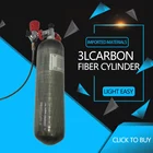 AC103101 Воздушный бак 3 л 4500Psi баллон из углеродного волокна Pcp баллон M18 * 1,5 Scba баллон для подводного пистолета Пейнтбольного бака Acecare