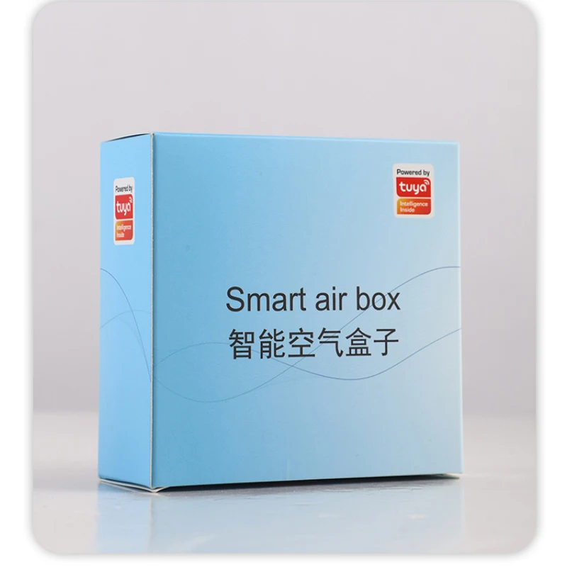 

8 pcs WIFI tuya smart formaldehyde gas sensor VOC Detector Carbon dioxide CO2 temperature humidity Sensor APP control air box