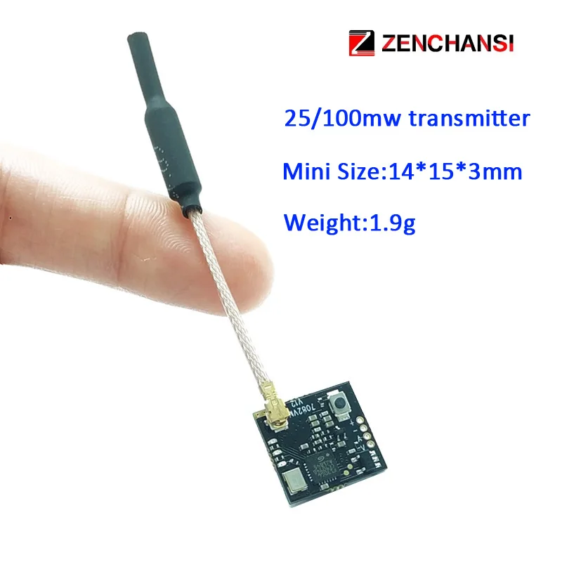 5 8 Ghz 40CH 25/100 передатчик mW FPV с smartaduio 600TVL CMOS Micro камерой для дрона как Tiny Whoop Blade