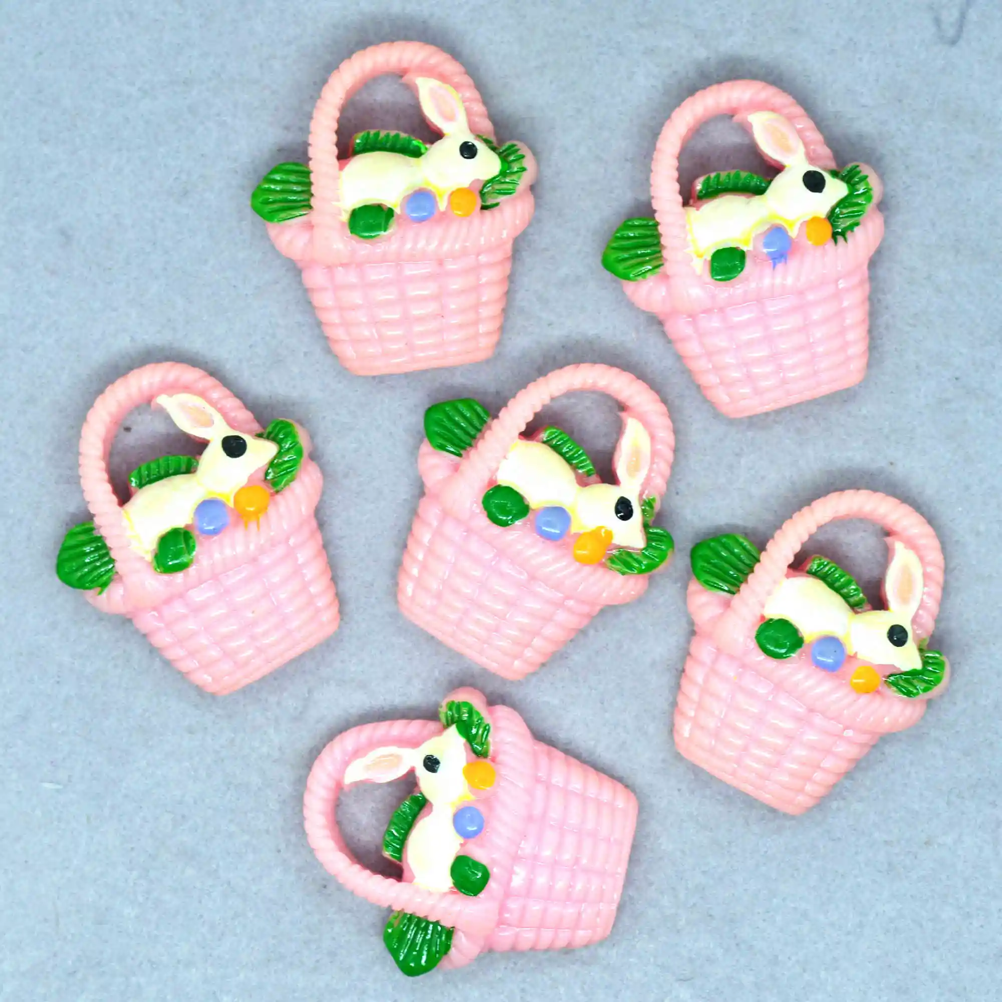 10 штук искусственный бриллиант из смолы с плоской задней частью Пасхальный