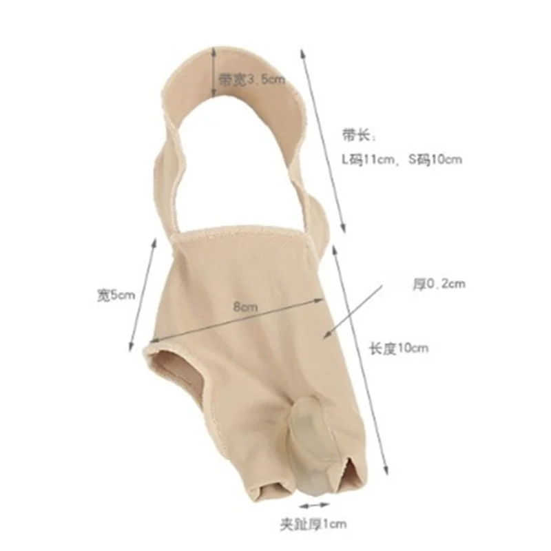 

1Pair Elastic Fabric Hallux Valgus Toe Corrector Foot Pain Relief Big Toe Separator Straightener Foot Care Tools