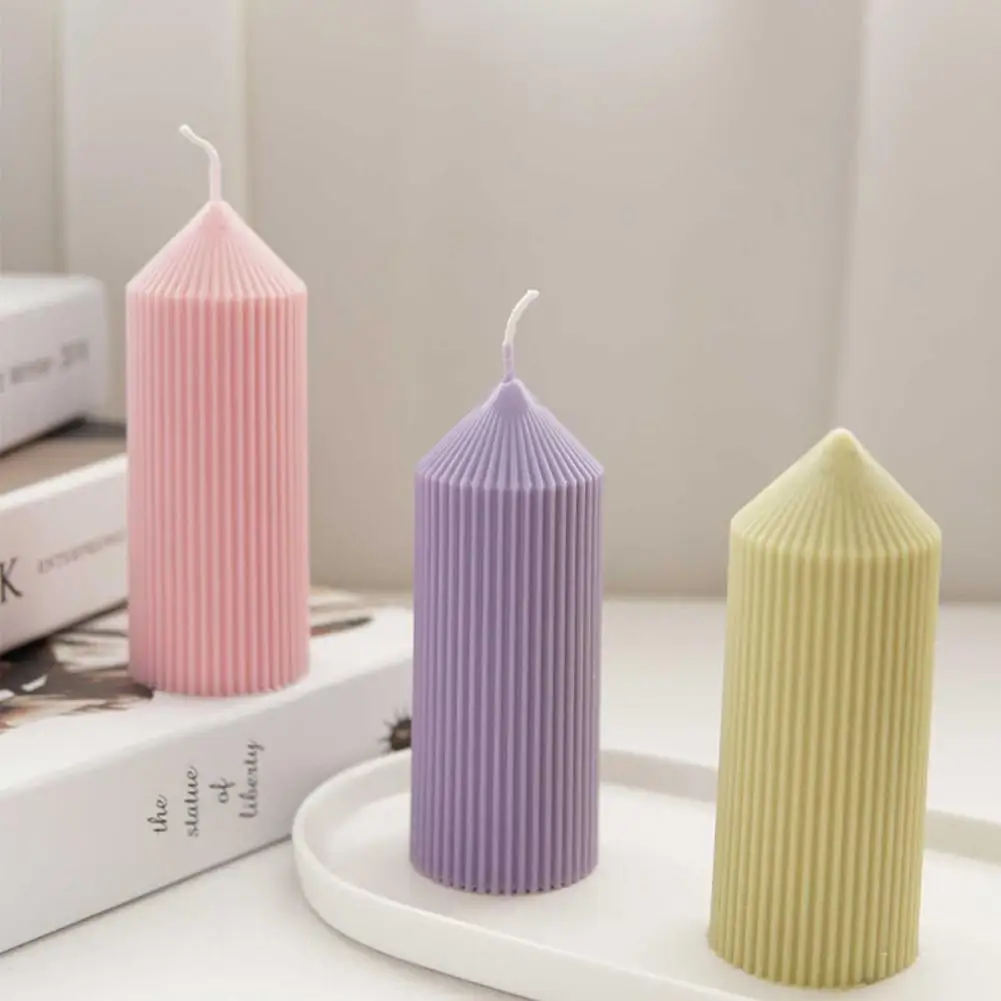 Форма для свечей ручной работы 3D пластырь столбов прочная форма из поликарбоната