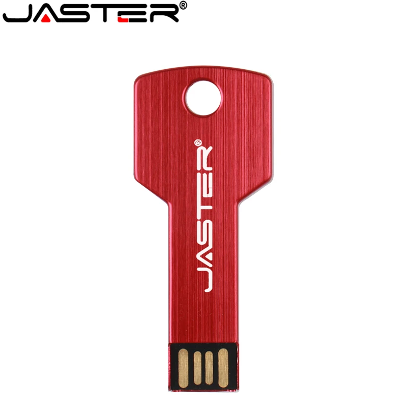 Флэш-накопитель usb 128 ГБ Флешка 32 Гб 2 0 металл серебро цепочка для ключей USB 16 оптом