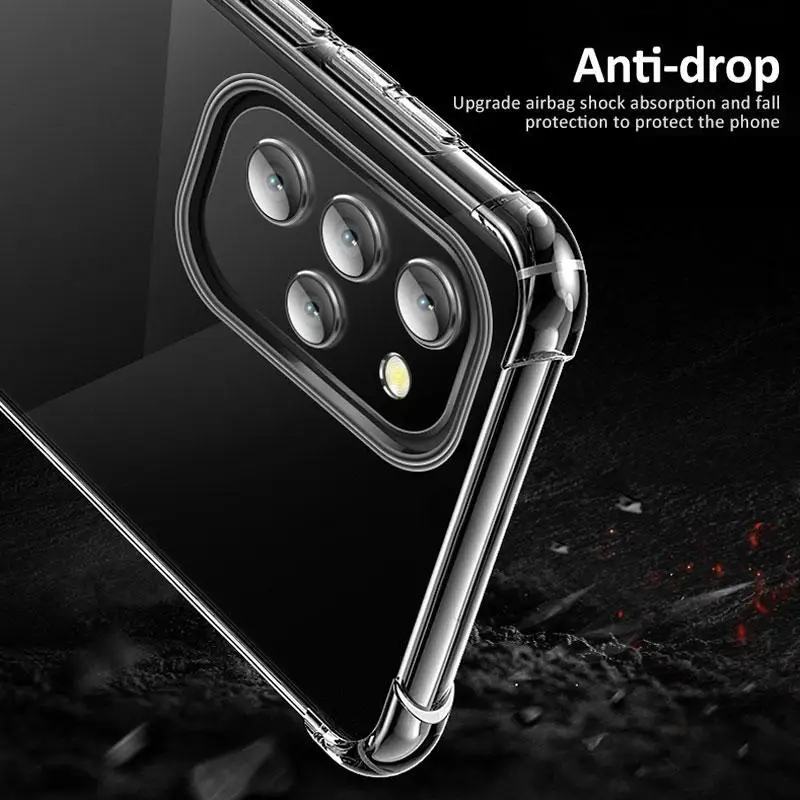 Высококачественный Гибридный противоударный прозрачный мягкий силиконовый