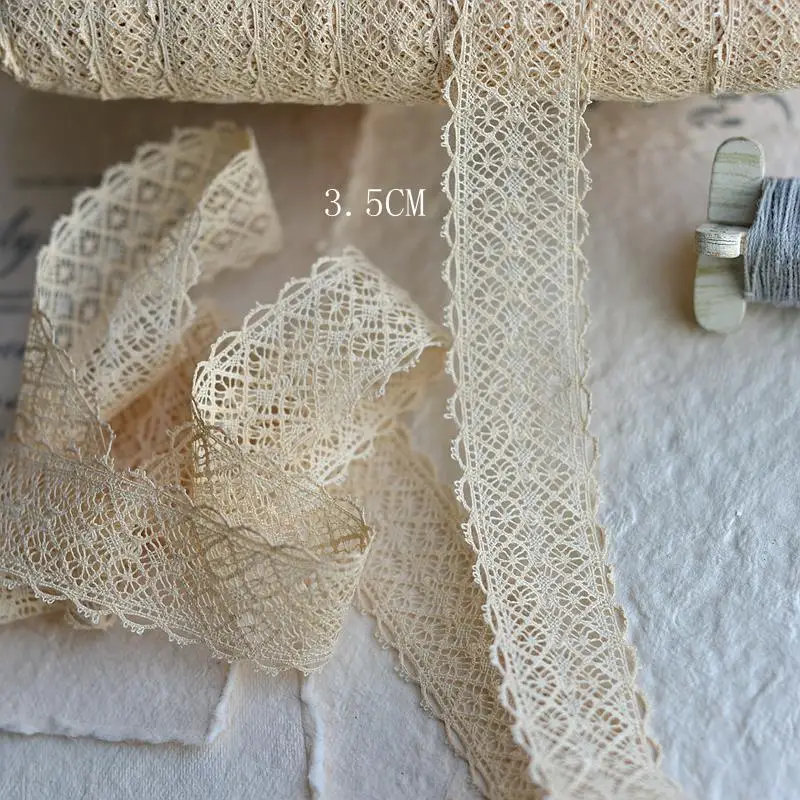 Горячая Распродажа изысканные кружевные аксессуары бежевое хлопковое шелковое