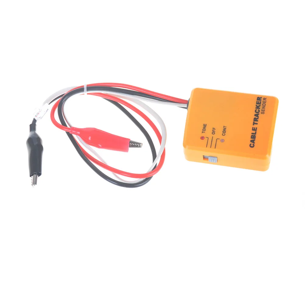 

1 Set Portable RJ11 Network Phone Telephone Cable Tester Toner Wire Tracker Tracer Diagnose Finder Detector Networking Tools